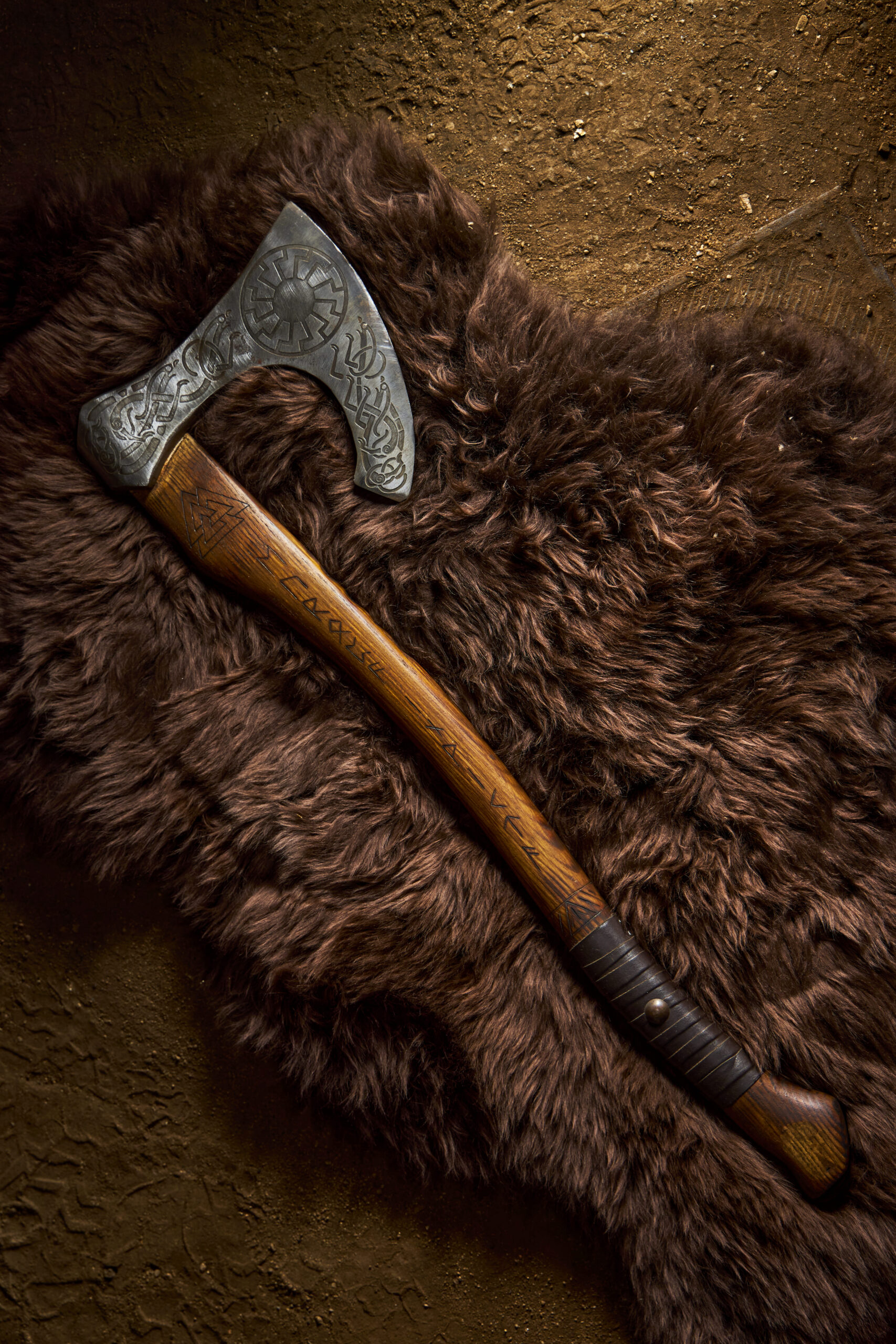 hacha vikinga histórica (1)